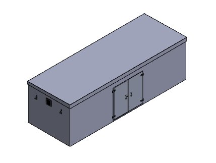 PWHG.8x2.5x2 GRP Booster Set Grand Enclosure