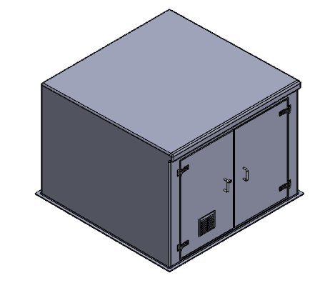 Purewater GRP Booster Set Enclosure PWH-2x2x1.5