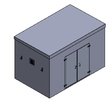 PWHG.4x2.5x2.5 GRP Booster Set Grand Enclosure