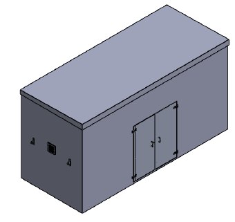 PWHG.6x2.5x3 GRP Booster Set Grand Enclosure