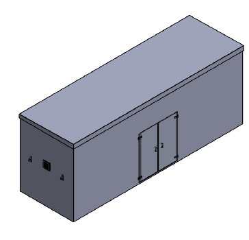 PWHG.8x2.5x3 GRP Grand Enclosure