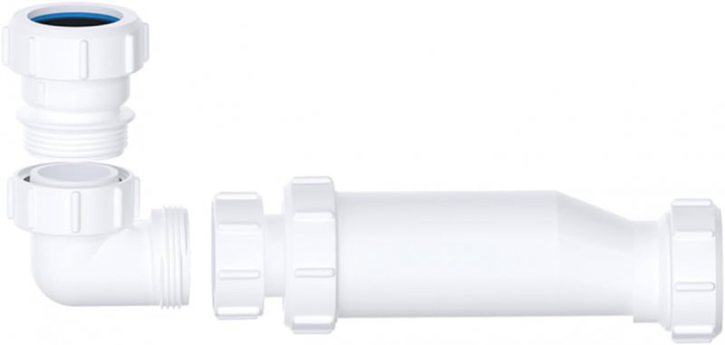 40mm Multi-Orientation Self-Closing Basin Waste Trap