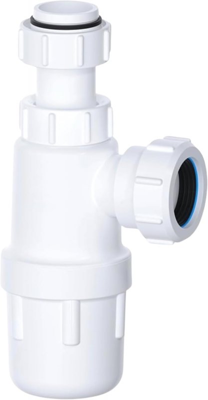 32mm Telescopic Adjustable Bottle Trap with Anti-Slip Ring