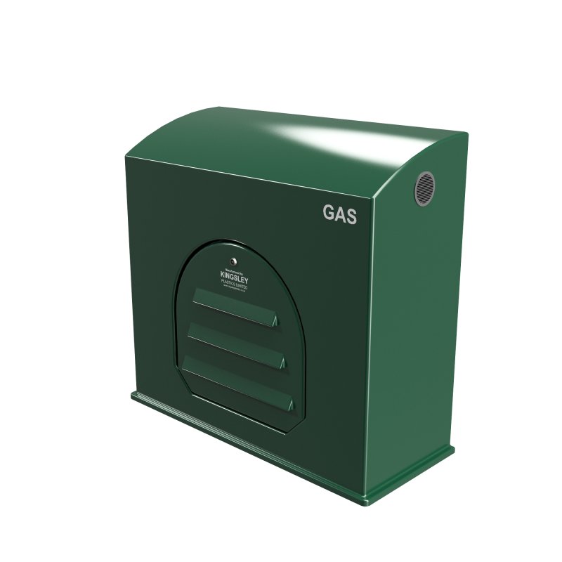 GRP Gas Meter Enclosure - Wall Mounted - GC3-WM