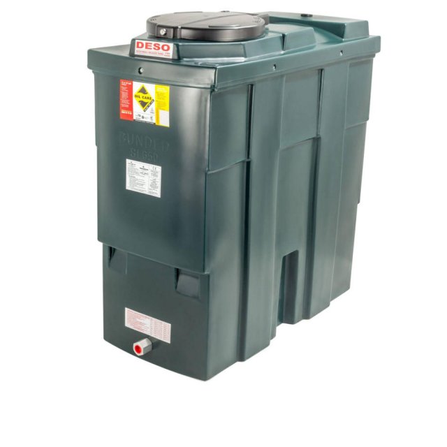 650 Litre Slimline Bunded Oil Tank