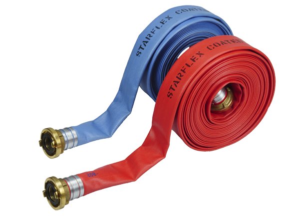 64mm Layflat Fire Hose Type 2 with fittings, Non