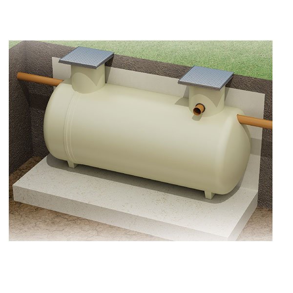 Klargester Sigma 2,800 Litre Shallow Dig Septic Tank