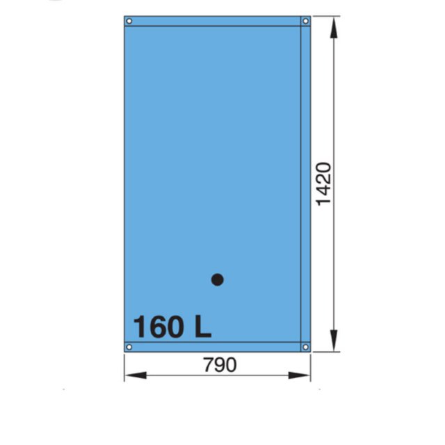 160 Litre Flexible Water Tank, Potable