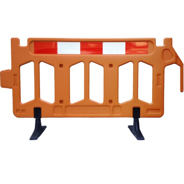 Pack (10) Firmus 2 metre Pedestrian Barrier