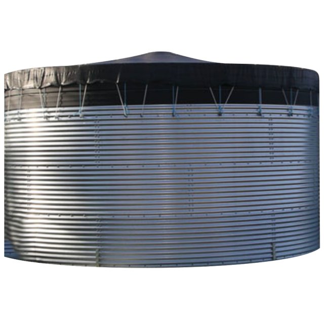 37,000 Litre Galvanised Steel Water Storage Tank