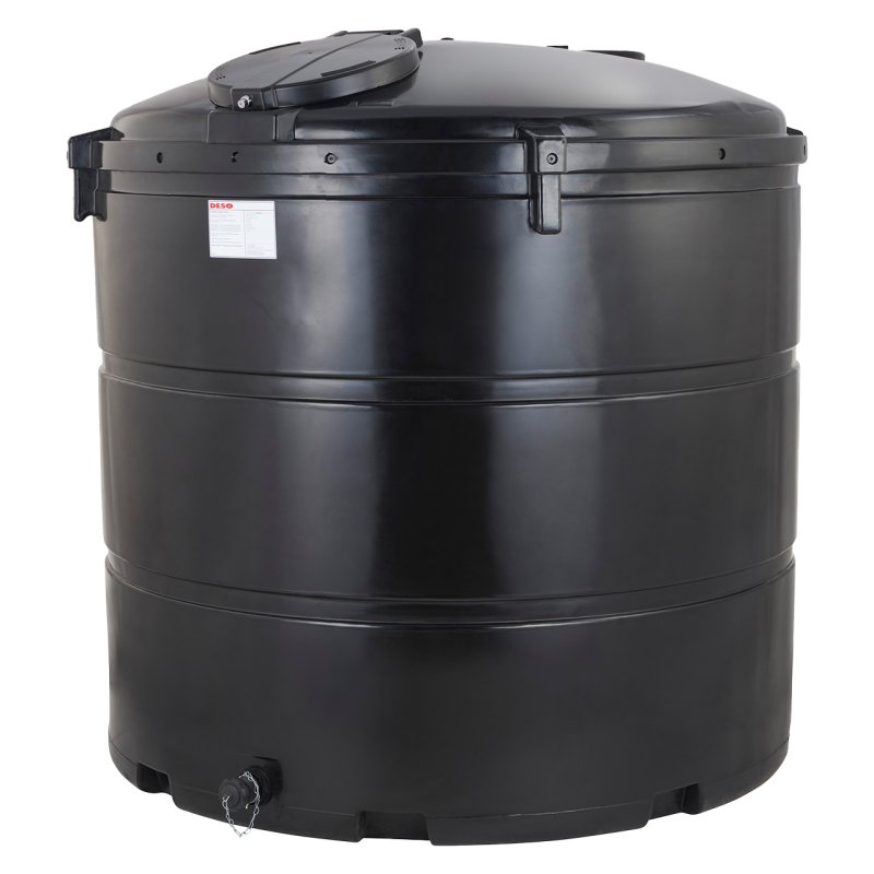 Deso 3000 Litre Round Water Tank, Non Potable