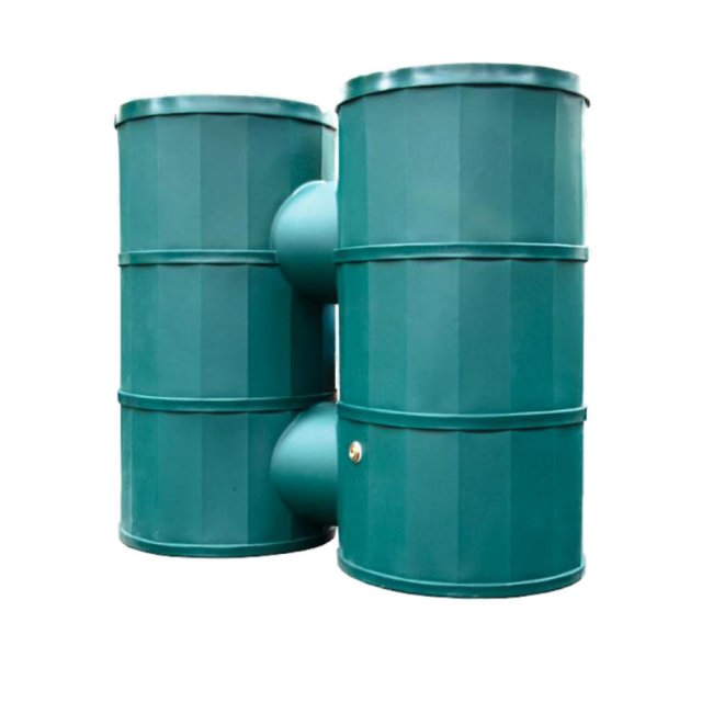 Green 1200 Litre Rainwater Harvesting Tank