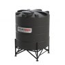 Enduramaxx 5200 Litre 15 Degree Cone Tank Black with Frame