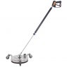 300mm Mosmatic Stainless Steel Flat Surface Cleaner - Vacuum Port