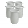 50 Litre Heavy Duty Bins, Pack of 5