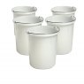 30 Litre Heavy Duty Bucket with Steel Handle, Pack of 5
