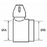 Delta Fire 2 1/2' Instantaneous Female x 1 1/2' BSP Female Adaptor