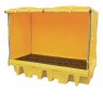 8 Drum Covered Spill Pallet Bund