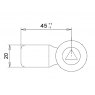 P018-P025 Access Cover Lock top dims