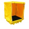 4 Drum Covered Spill Pallet Bund