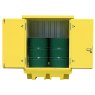 4 Drum Plastic Covered Spill Bund