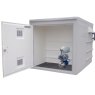 4000 Litre GRP Enclosure with built in tank and 80L/min single pump