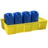 Spill drip tray base only, 230 Litre, side view