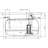 Forecourt Enviroceptor Filter COMPLETE dimensions