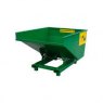 Empteezy Construction Site Roll Forward Skip - 1.2m³ on legs