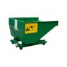 Empteezy Construction Site Roll Forward Skip - 1.2m³ on legs