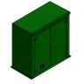 Purewater GRP Booster Set Enclosure PWH-2x1x2