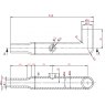 JDK-Pressure Relief Valve (150-500) dimensions