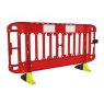 Titan 2 metre Traffic Barrier with Anti Trip Hi-Vis Feet (40pk Pallet £51.50 per unit)