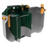 Harlequin CAP12 Sewage Treatment Plant - Cutaway