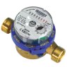 Water Meter WRAS 1/2"  with 1:1 Pulse Reader