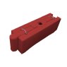Oak Log Self Weighted Barrier, Red