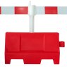 Post and reflective panel for EURO 2 Metre Safety Barrier