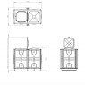 3000 Litre GRP Sectional Water Tank, Internally Flanged Base (IFB)