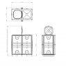 4000 Litre GRP Sectional Water Tank, Internally Flanged Base (IFB)