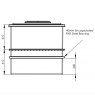 1818 Litre GRP Water Tank - Two Piece Insulated