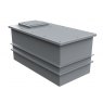 2000 Litre GRP Water Tank - Two Piece Insulated