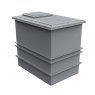 2250 Litre GRP Water Tank - Two Piece Insulated