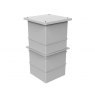 305 Litre GRP Water Tank - Two Piece Insulated
