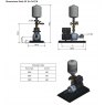 Stuart Turner Stuart Turner Aquaboost iBolt Horizontal single Booster Pump 0504 1H-CMT/8 80 L/MIN @ 3.5 BAR