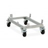 100L GRP Open Container/Trolley castors