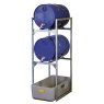Drum Rack for 2 x 60L Drums with GRP Sump Pallet