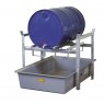 Drum Rack for 1 x 205L Drum with GRP Sump Pallet