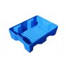 Romold Spill drip tray with grate, 66 Litre Blue