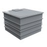 6001 Litre GRP Water Tank - Two Piece Insulated