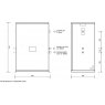 Pressurisation Set Single Pump Dimensions